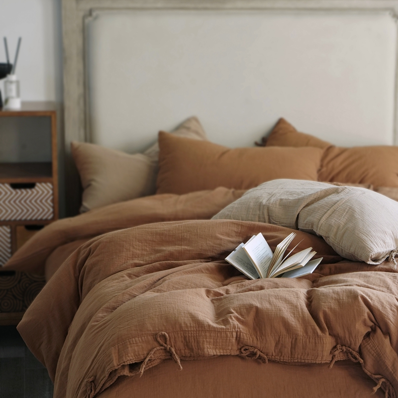 Silk Pillowcase Set - Pamuklu Gazlı Bez Yatak Seti 1