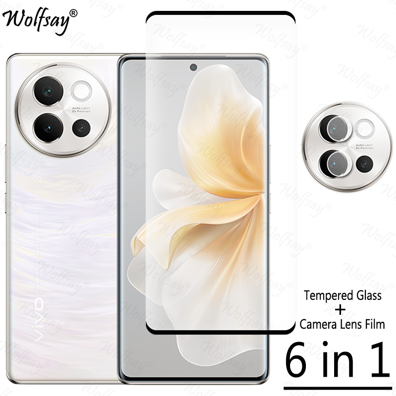Vivo V40 - Tam Kapak Temperli Cam Vivo V40
