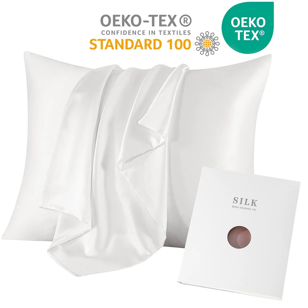 Silk Pillowcase Set - 6A 30MM %100 İki Taraflı Saf