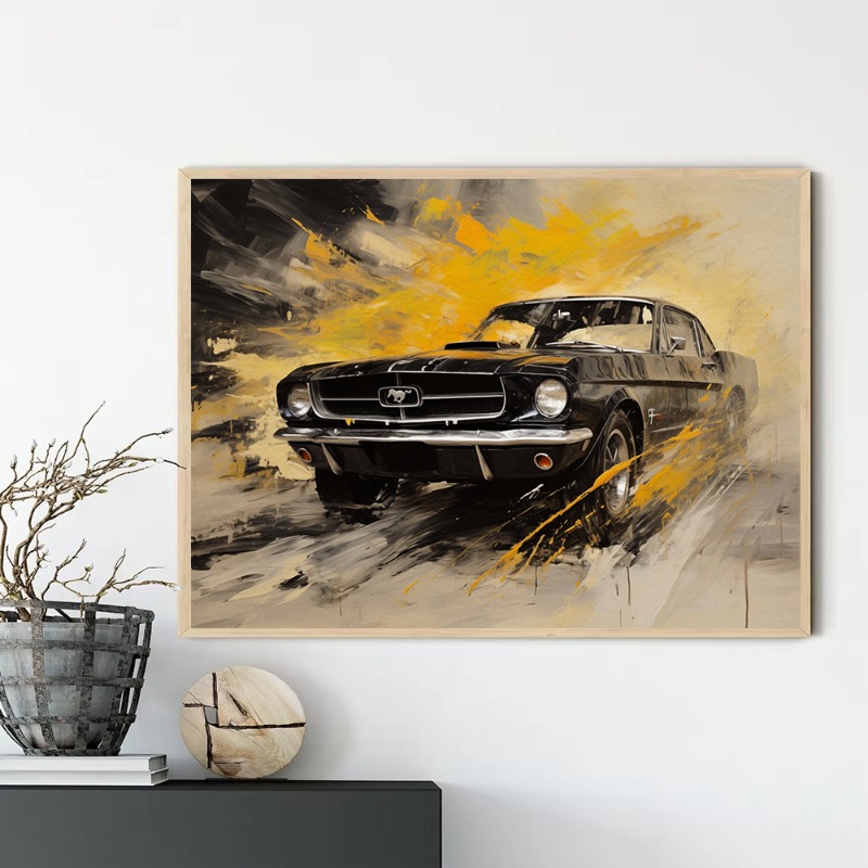 Vintage Yağlıboya Tarzı Arabal - Luxury Lifestyle Cars incelemesi ve fiyatı