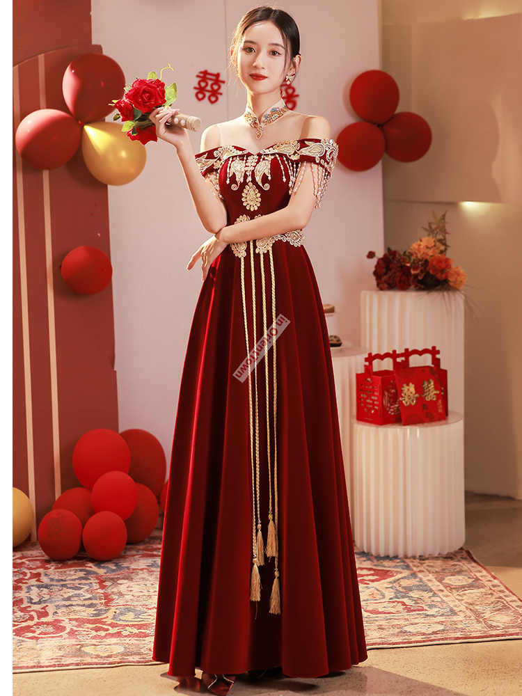 Çin Tarzı Tost Elbisesi Gelini - Luxury Lifestyle Dress incelemesi ve fiyatı