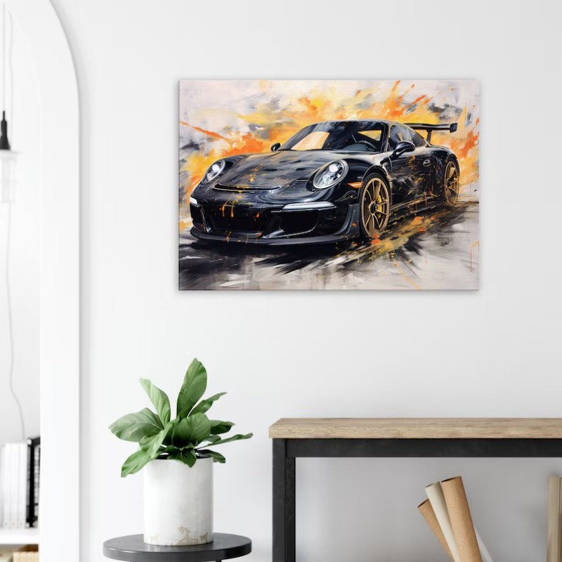 Modern Soyut Lüks Arabalar Pos - Luxury Lifestyle Products incelemesi ve fiyatı