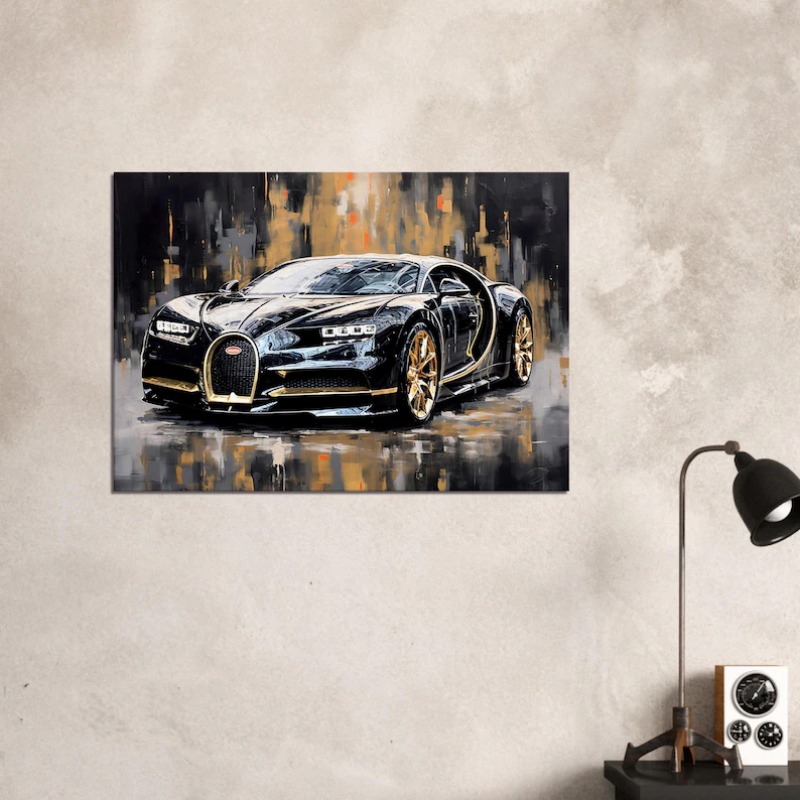 Modern Soyut Lüks Arabalar Pos - Luxury Lifestyle Products incelemesi ve fiyatı