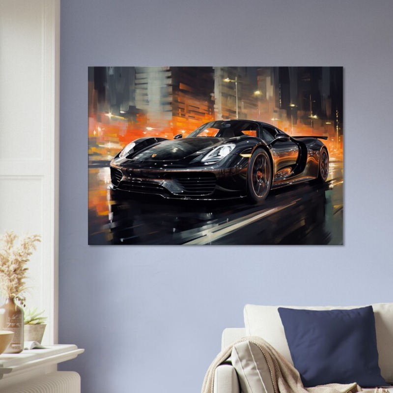 Modern Soyut Lüks Arabalar Pos - Luxury Lifestyle Products incelemesi ve fiyatı
