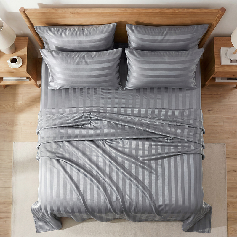Kırışmaz Çizgili Saten Çarşaf  - Silk Pillowcase Set incelemesi ve fiyatı